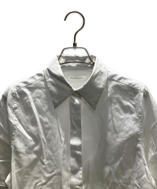 Col Pierrot（コルピエロ）Col Pierrot (コルピエロ) SIDGRAS ブラウス 半袖ブラウス ホワイト サイズ:38の古着・服飾アイテム