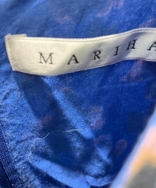 MARIHA（マリハ）MARIHA (マリハ) ドリーミングビューティードレス ノースリーブワンピース ブルー サイズ:36の古着・服飾アイテム