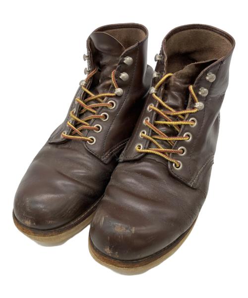 RED WING（レッドウィング）RED WING (レッドウィング) 6インチ プレーン トゥ ブーツ ブラウン サイズ:UK6の古着・服飾アイテム
