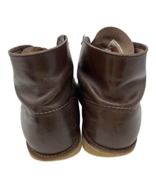 RED WING（レッドウィング）RED WING (レッドウィング) 6インチ プレーン トゥ ブーツ ブラウン サイズ:UK6の古着・服飾アイテム