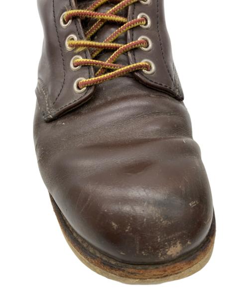 RED WING（レッドウィング）RED WING (レッドウィング) 6インチ プレーン トゥ ブーツ ブラウン サイズ:UK6の古着・服飾アイテム
