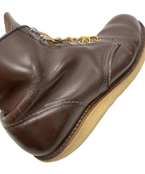 RED WING（レッドウィング）RED WING (レッドウィング) 6インチ プレーン トゥ ブーツ ブラウン サイズ:UK6の古着・服飾アイテム