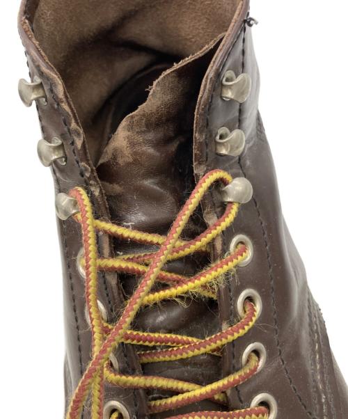 RED WING（レッドウィング）RED WING (レッドウィング) 6インチ プレーン トゥ ブーツ ブラウン サイズ:UK6の古着・服飾アイテム