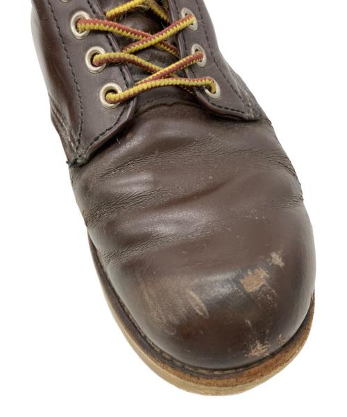 RED WING（レッドウィング）RED WING (レッドウィング) 6インチ プレーン トゥ ブーツ ブラウン サイズ:UK6の古着・服飾アイテム