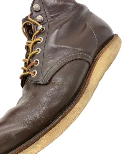 RED WING（レッドウィング）RED WING (レッドウィング) 6インチ プレーン トゥ ブーツ ブラウン サイズ:UK6の古着・服飾アイテム