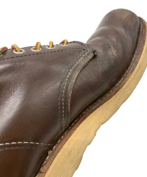 RED WING（レッドウィング）RED WING (レッドウィング) 6インチ プレーン トゥ ブーツ ブラウン サイズ:UK6の古着・服飾アイテム