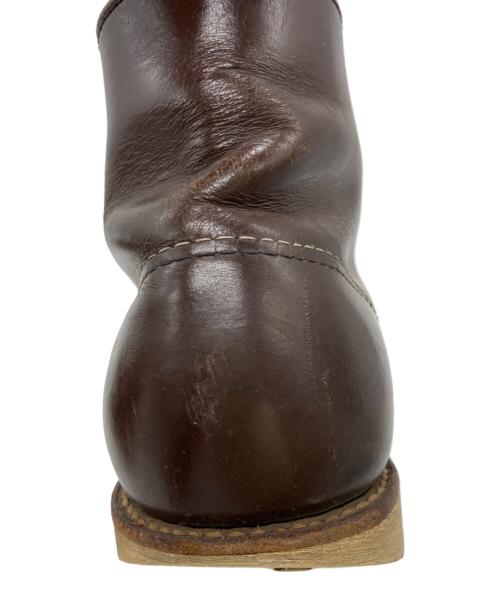RED WING（レッドウィング）RED WING (レッドウィング) 6インチ プレーン トゥ ブーツ ブラウン サイズ:UK6の古着・服飾アイテム