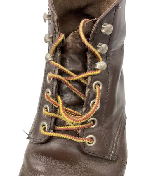 RED WING（レッドウィング）RED WING (レッドウィング) 6インチ プレーン トゥ ブーツ ブラウン サイズ:UK6の古着・服飾アイテム