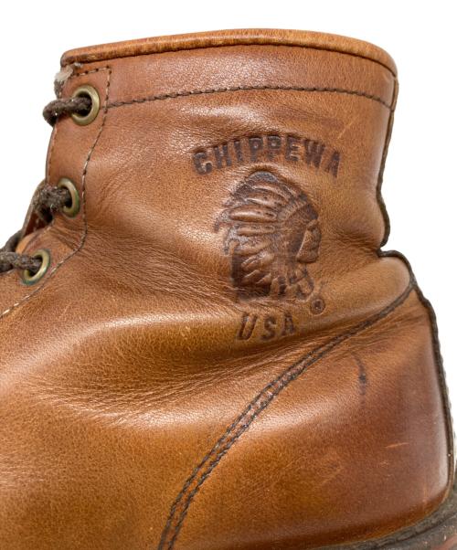 CHIPPEWA（チペワ）CHIPPEWA (チペワ) エンジニアブーツ ブラウン サイズ:SIZE 7Dの古着・服飾アイテム