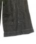 中古・古着 PAMEO POSE (パメオポーズ) Laces-up Denim Baggy Trousers ブラック サイズ:S：7000円