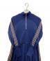 PAMEO POSE (パメオポーズ) SIDE LINE JERSEY DRESS ブルー サイズ:F：6000円