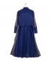 中古・古着 PAMEO POSE (パメオポーズ) SIDE LINE JERSEY DRESS ブルー サイズ:F：6000円
