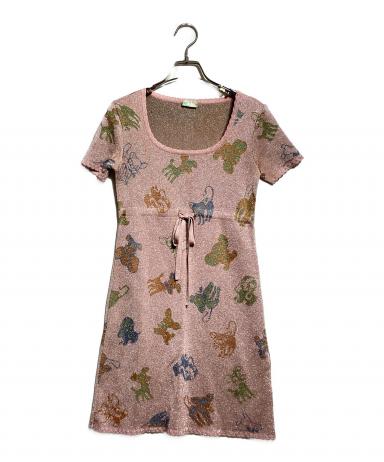 Hysteric Glamour 00s シフォン ミニワンピ シルク100% 中古・古着通販】Hysteric Glamour (ヒステリックグラマー) ラメミニ