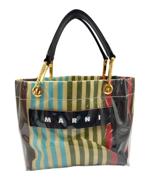 MARNI（マルニ）MARNI (マルニ) トートバッグ　GLOSSY GRIP マルチカラーの古着・服飾アイテム
