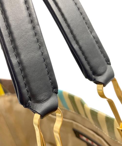 MARNI（マルニ）MARNI (マルニ) トートバッグ　GLOSSY GRIP マルチカラーの古着・服飾アイテム