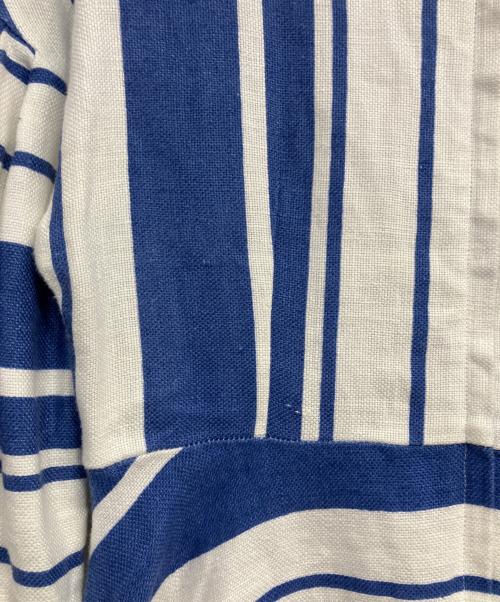 DOLCE & GABBANA（ドルチェ＆ガッバーナ）DOLCE & GABBANA (ドルチェ＆ガッバーナ) ボーダーワンピース ブルー サイズ:36の古着・服飾アイテム
