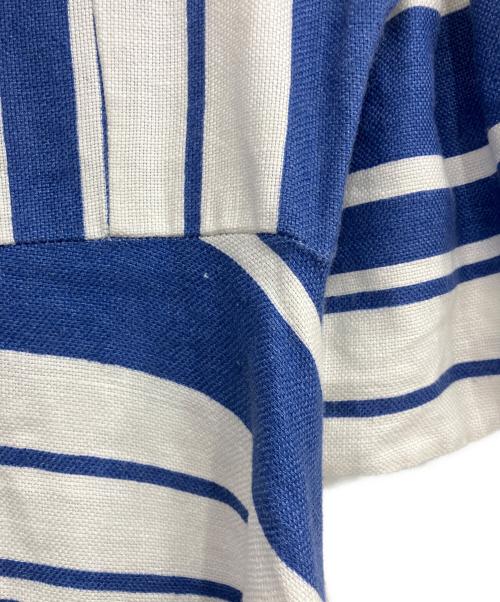 DOLCE & GABBANA（ドルチェ＆ガッバーナ）DOLCE & GABBANA (ドルチェ＆ガッバーナ) ボーダーワンピース ブルー サイズ:36の古着・服飾アイテム