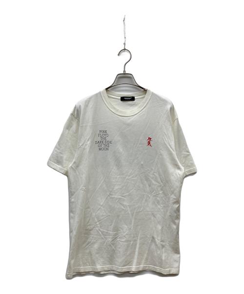 UNDERCOVER（アンダーカバー）UNDERCOVER (アンダーカバー) 刺繍ロゴプリントTシャツ ホワイト サイズ:3の古着・服飾アイテム