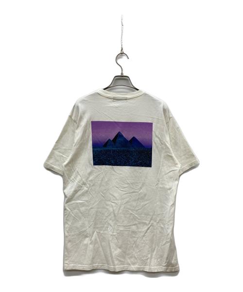UNDERCOVER（アンダーカバー）UNDERCOVER (アンダーカバー) 刺繍ロゴプリントTシャツ ホワイト サイズ:3の古着・服飾アイテム