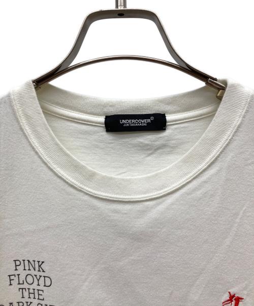 UNDERCOVER（アンダーカバー）UNDERCOVER (アンダーカバー) 刺繍ロゴプリントTシャツ ホワイト サイズ:3の古着・服飾アイテム