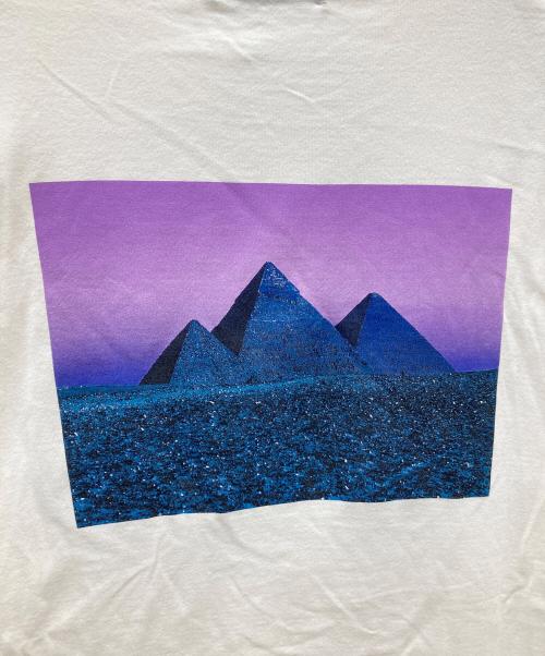 UNDERCOVER（アンダーカバー）UNDERCOVER (アンダーカバー) 刺繍ロゴプリントTシャツ ホワイト サイズ:3の古着・服飾アイテム