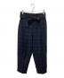 3.1 phillip lim（スリーワンフィリップリム）の古着「チェックパンツ」｜ネイビー