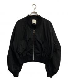 CLANE（クラネ）の古着「LONG SLEEVE MA-1」｜ブラック