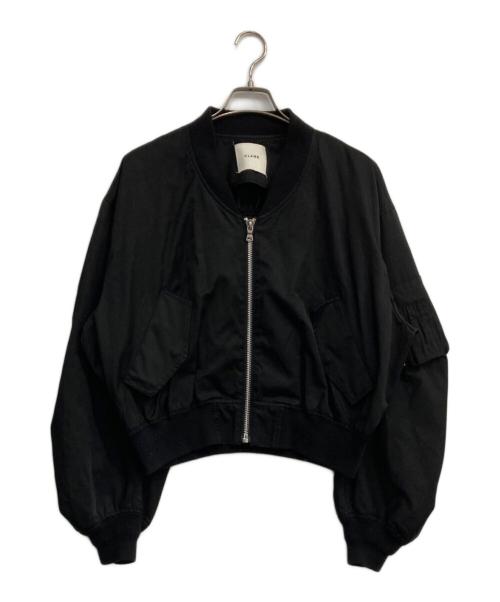 CLANE（クラネ）CLANE (クラネ) LONG SLEEVE MA-1 ブラック サイズ:1の古着・服飾アイテム