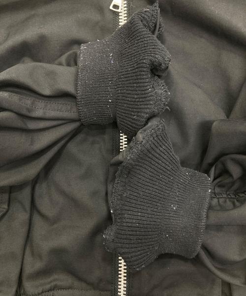 CLANE（クラネ）CLANE (クラネ) LONG SLEEVE MA-1 ブラック サイズ:1の古着・服飾アイテム