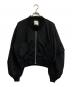 CLANE（クラネ）の古着「LONG SLEEVE MA-1」｜ブラック