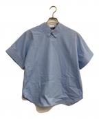 AKIKOAOKIアキコアオキ）の古着「MELTED COLLAR SHIRTS」｜ブルー