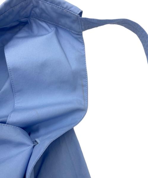 AKIKOAOKI（アキコアオキ）AKIKOAOKI (アキコアオキ) MELTED COLLAR SHIRTS ブルー サイズ:ｆｒｅｅの古着・服飾アイテム