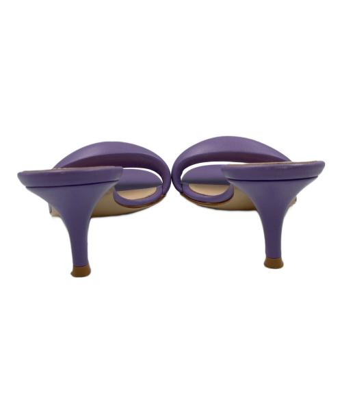 Gianvito Rossi（ジャンヴィト ロッシ）Gianvito Rossi (ジャンヴィト ロッシ) BIJOUX MULE 55 ラベンダー サイズ:36 1/2の古着・服飾アイテム