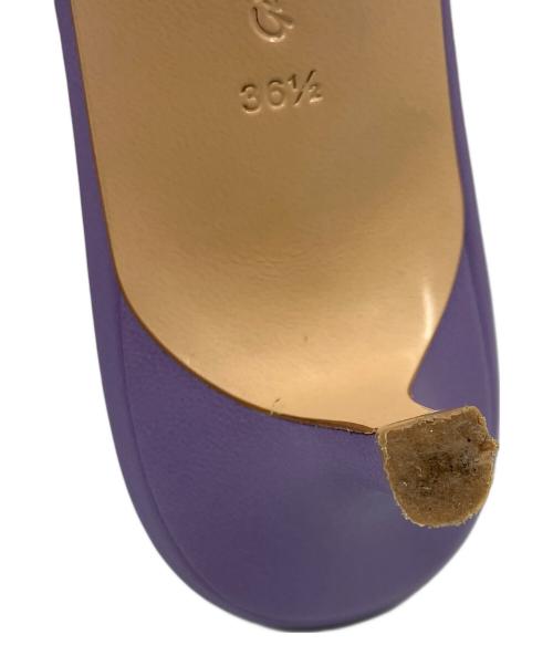 Gianvito Rossi（ジャンヴィト ロッシ）Gianvito Rossi (ジャンヴィト ロッシ) BIJOUX MULE 55 ラベンダー サイズ:36 1/2の古着・服飾アイテム