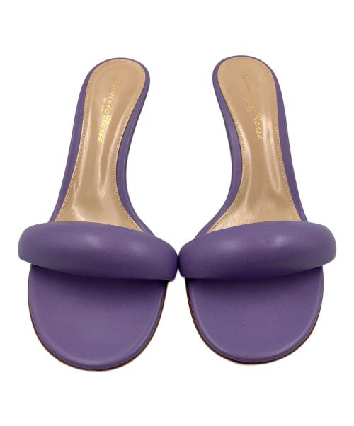 Gianvito Rossi（ジャンヴィト ロッシ）Gianvito Rossi (ジャンヴィト ロッシ) BIJOUX MULE 55 ラベンダー サイズ:36 1/2の古着・服飾アイテム