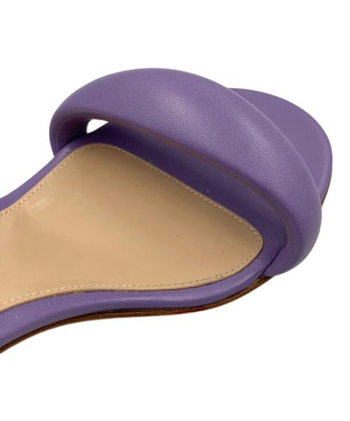 Gianvito Rossi（ジャンヴィト ロッシ）Gianvito Rossi (ジャンヴィト ロッシ) BIJOUX MULE 55 ラベンダー サイズ:36 1/2の古着・服飾アイテム