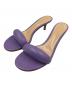 Gianvito Rossi（ジャンヴィト ロッシ）の古着「BIJOUX MULE 55」｜ラベンダー