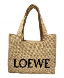 LOEWE（ロエベ）の古着「ロエベフォント トート ミディアム」｜ナチュラル