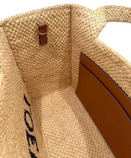 LOEWE（ロエベ）LOEWE (ロエベ) ロエベフォント トート ミディアム ナチュラル サイズ:ミディアムの古着・服飾アイテム