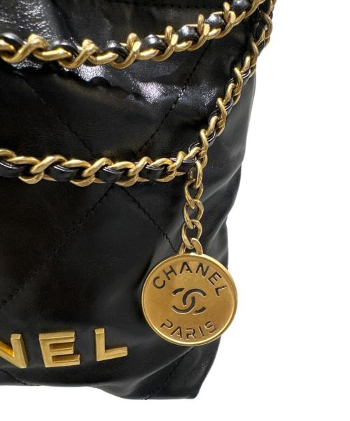 CHANEL（シャネル）CHANEL (シャネル) シャネル22ミニショルダーバッグ/CHANEL22 ブラック サイズ:ミニの古着・服飾アイテム