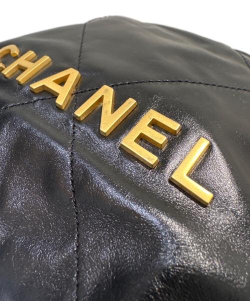 CHANEL（シャネル）CHANEL (シャネル) シャネル22ミニショルダーバッグ/CHANEL22 ブラック サイズ:ミニの古着・服飾アイテム