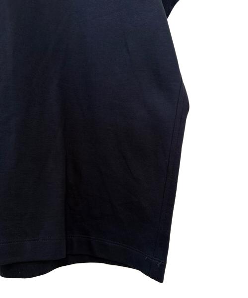 ebure（エブール）ebure (エブール) Ron Herman (ロンハーマン) コットンポンチニットカラーティー ネイビー サイズ:38の古着・服飾アイテム