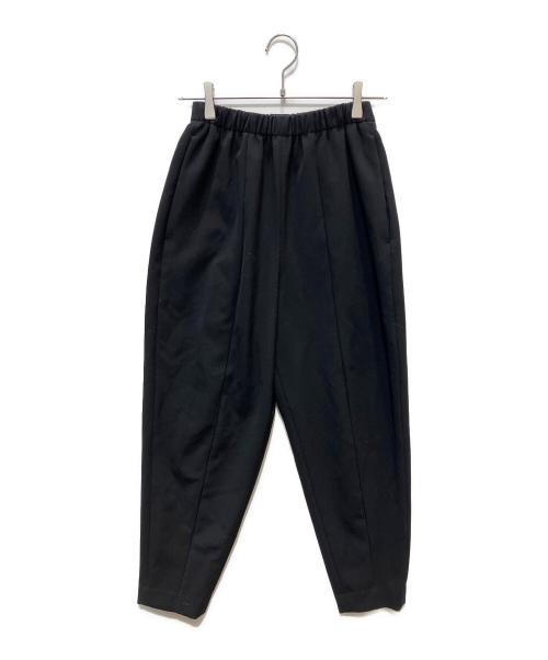 ENFOLD（エンフォルド）ENFOLD (エンフォルド) FRONT‐CURVE PANTS ブラック サイズ:34の古着・服飾アイテム