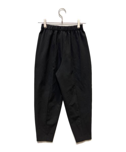 ENFOLD（エンフォルド）ENFOLD (エンフォルド) FRONT‐CURVE PANTS ブラック サイズ:34の古着・服飾アイテム
