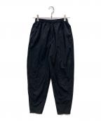 ENFOLDエンフォルド）の古着「WASHABLE EGG PANTS」｜ブラック