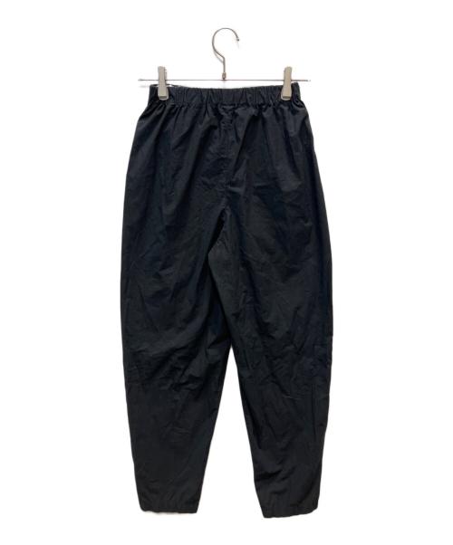 ENFOLD（エンフォルド）ENFOLD (エンフォルド) WASHABLE EGG PANTS ブラック サイズ:36の古着・服飾アイテム