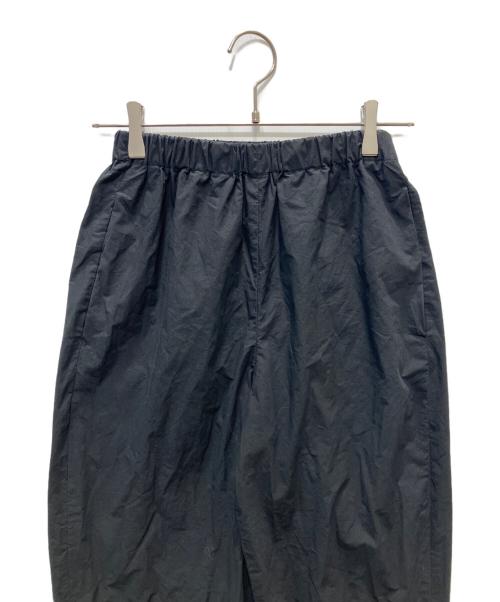 ENFOLD（エンフォルド）ENFOLD (エンフォルド) WASHABLE EGG PANTS ブラック サイズ:36の古着・服飾アイテム
