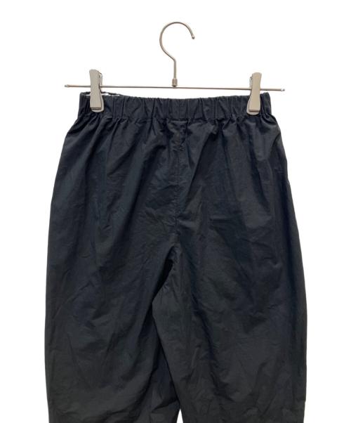 ENFOLD（エンフォルド）ENFOLD (エンフォルド) WASHABLE EGG PANTS ブラック サイズ:36の古着・服飾アイテム