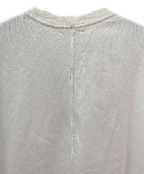 BLAMINK（ブラミンク）BLAMINK (ブラミンク) コットンクルーネックノースリーブ ホワイト サイズ:38の古着・服飾アイテム