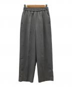 ENFOLDエンフォルド）の古着「Straight Pants」｜グレー